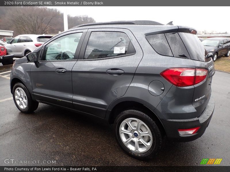 Smoke Metallic / Ebony Black 2020 Ford EcoSport SE 4WD
