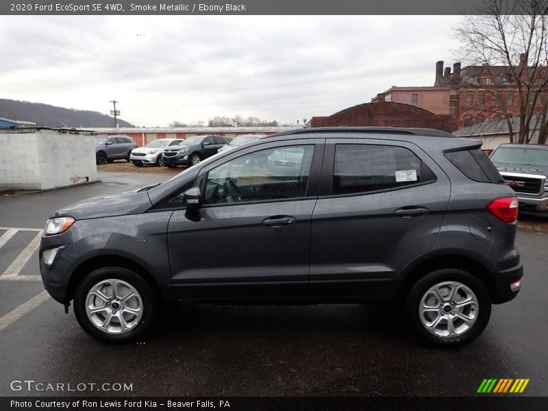 Smoke Metallic / Ebony Black 2020 Ford EcoSport SE 4WD