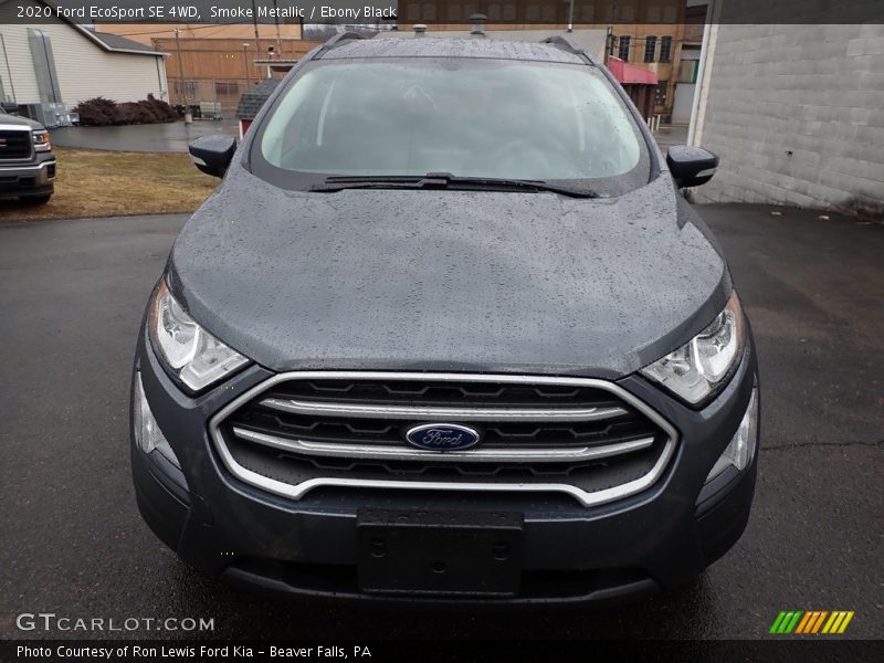 Smoke Metallic / Ebony Black 2020 Ford EcoSport SE 4WD