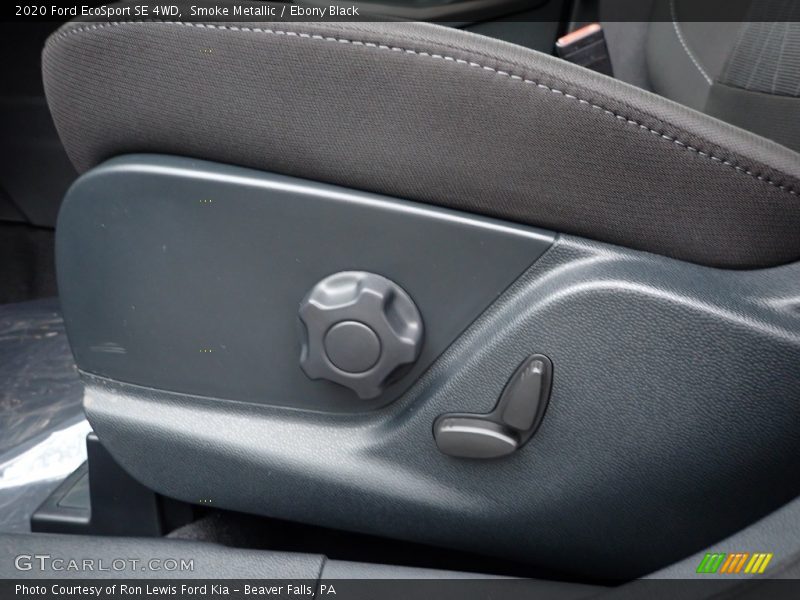 Smoke Metallic / Ebony Black 2020 Ford EcoSport SE 4WD