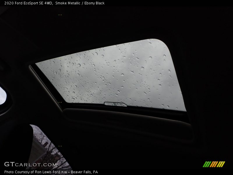 Smoke Metallic / Ebony Black 2020 Ford EcoSport SE 4WD