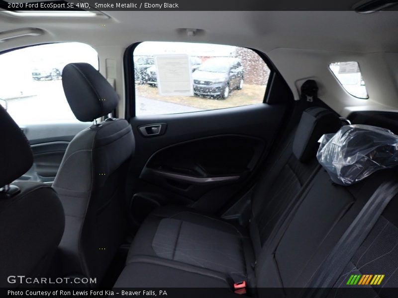 Smoke Metallic / Ebony Black 2020 Ford EcoSport SE 4WD