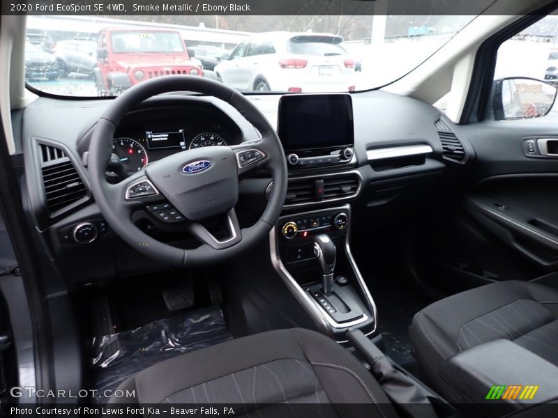 Smoke Metallic / Ebony Black 2020 Ford EcoSport SE 4WD