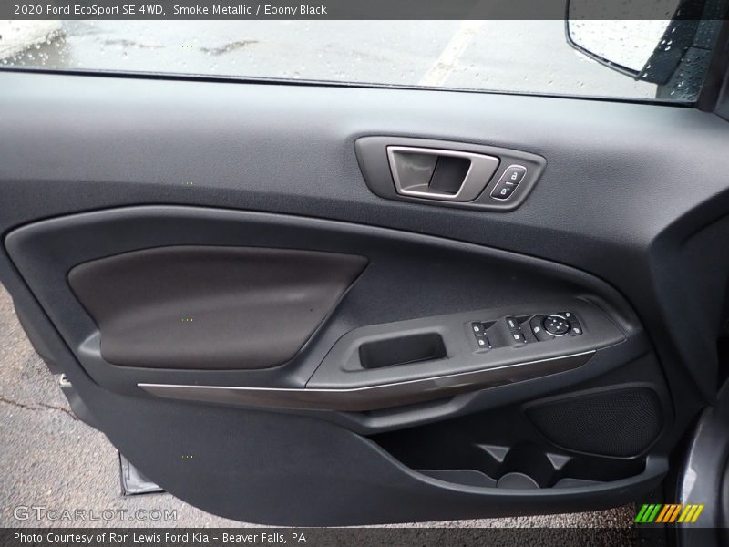 Smoke Metallic / Ebony Black 2020 Ford EcoSport SE 4WD