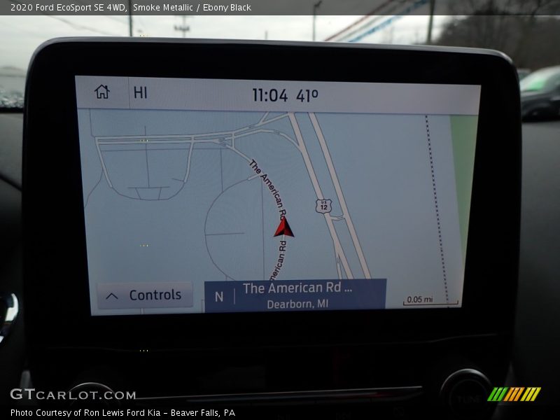 Smoke Metallic / Ebony Black 2020 Ford EcoSport SE 4WD