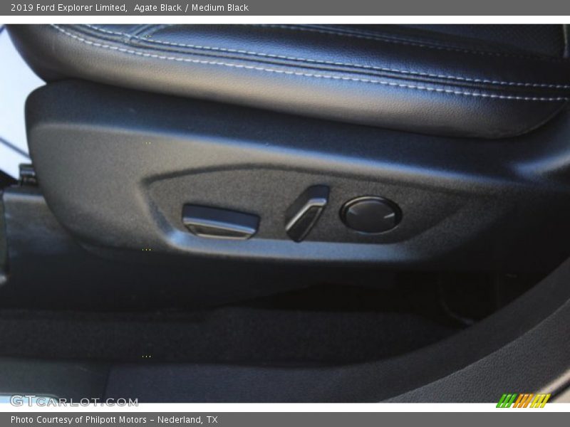 Agate Black / Medium Black 2019 Ford Explorer Limited