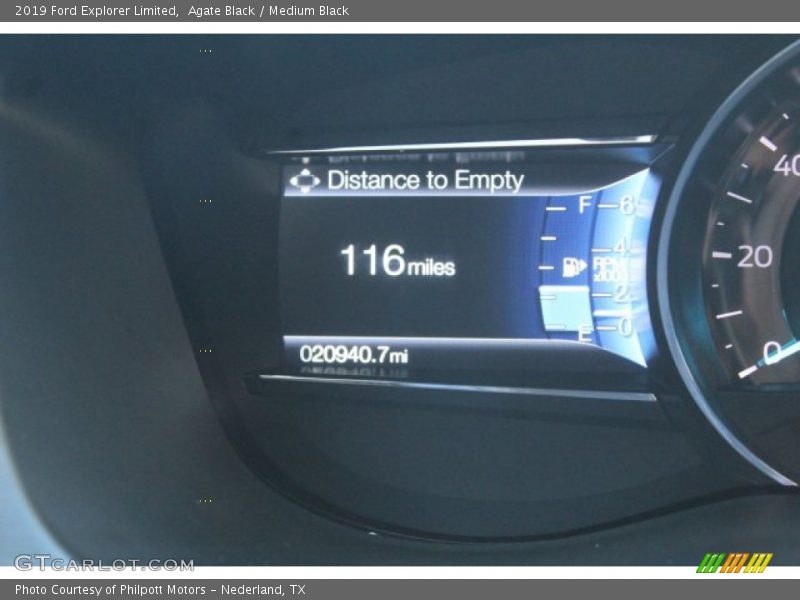 Agate Black / Medium Black 2019 Ford Explorer Limited