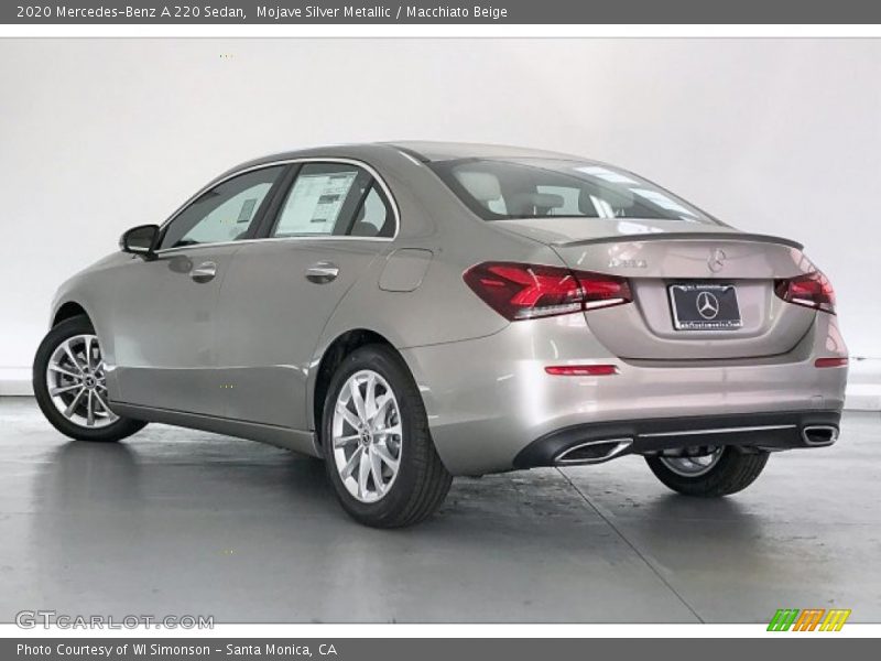 Mojave Silver Metallic / Macchiato Beige 2020 Mercedes-Benz A 220 Sedan