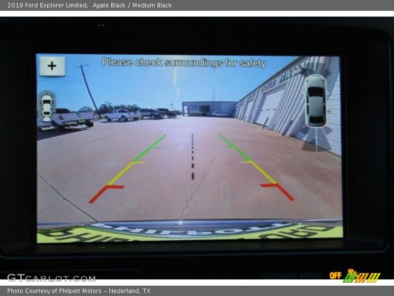 Agate Black / Medium Black 2019 Ford Explorer Limited