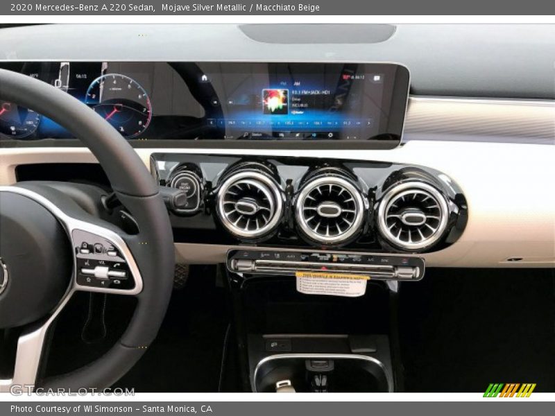 Mojave Silver Metallic / Macchiato Beige 2020 Mercedes-Benz A 220 Sedan