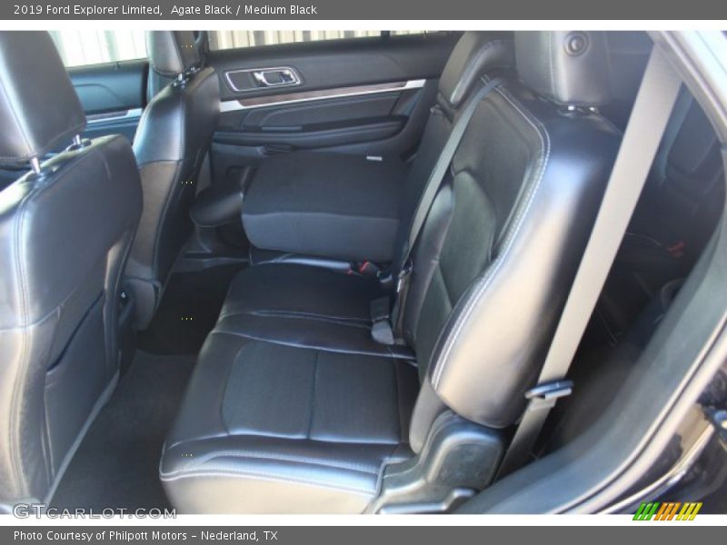 Agate Black / Medium Black 2019 Ford Explorer Limited