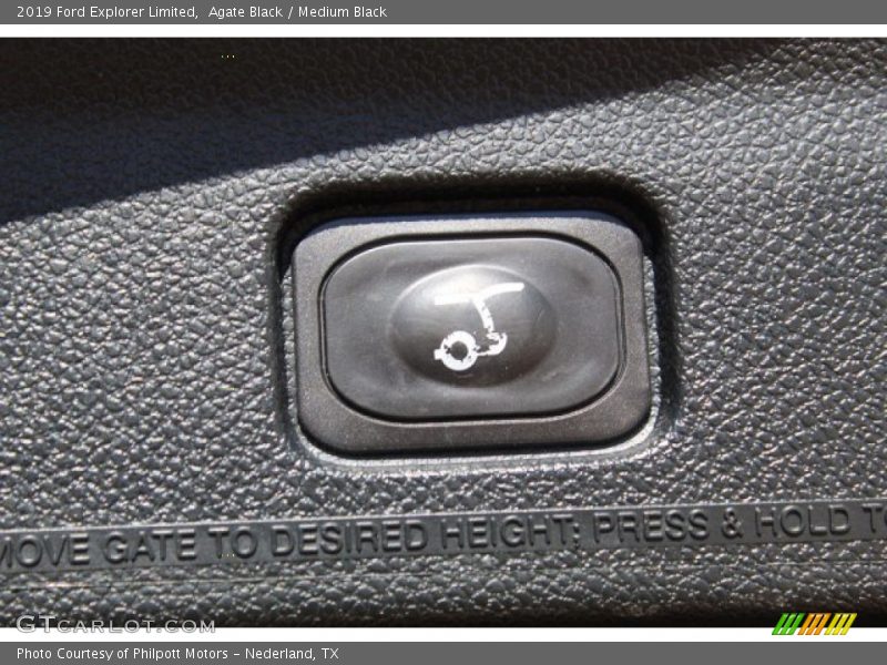 Agate Black / Medium Black 2019 Ford Explorer Limited