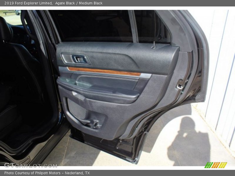 Agate Black / Medium Black 2019 Ford Explorer Limited