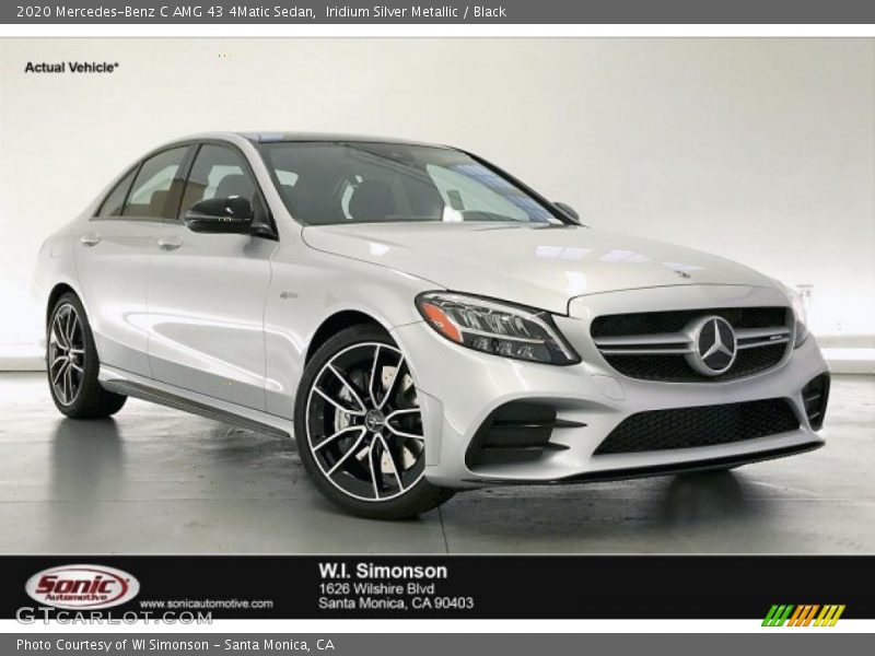 Iridium Silver Metallic / Black 2020 Mercedes-Benz C AMG 43 4Matic Sedan