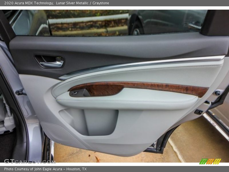 Lunar Silver Metallic / Graystone 2020 Acura MDX Technology