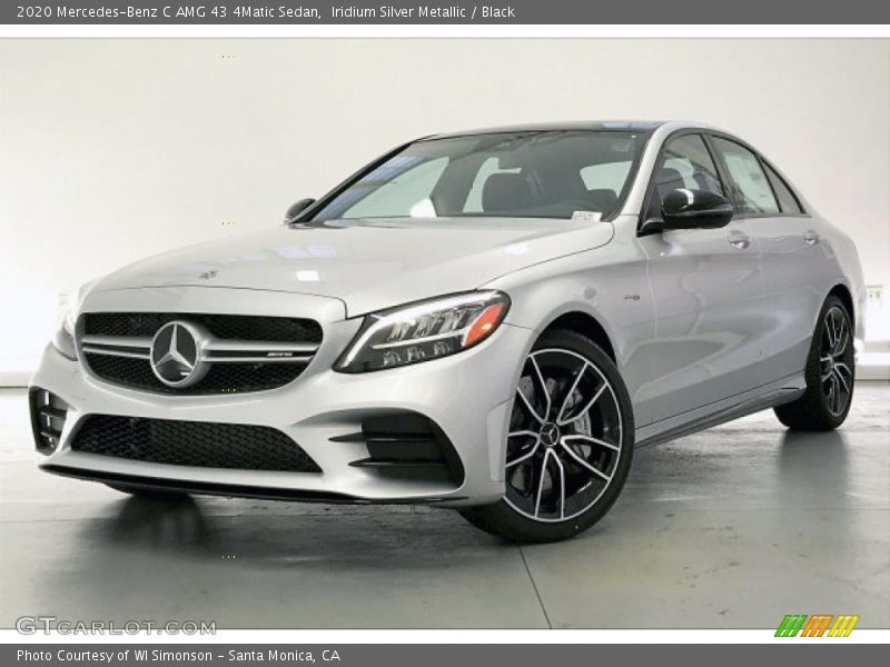 Iridium Silver Metallic / Black 2020 Mercedes-Benz C AMG 43 4Matic Sedan