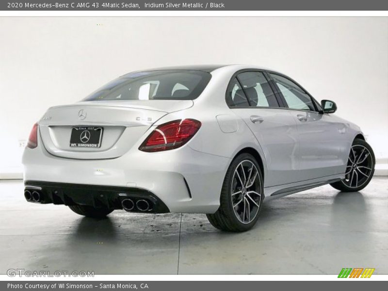 Iridium Silver Metallic / Black 2020 Mercedes-Benz C AMG 43 4Matic Sedan