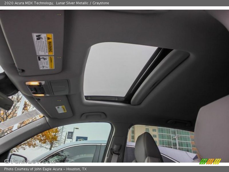 Lunar Silver Metallic / Graystone 2020 Acura MDX Technology