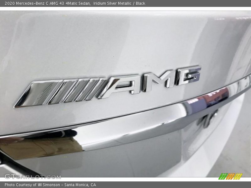 Iridium Silver Metallic / Black 2020 Mercedes-Benz C AMG 43 4Matic Sedan