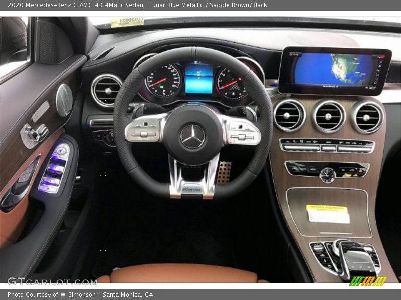 Dashboard of 2020 C AMG 43 4Matic Sedan