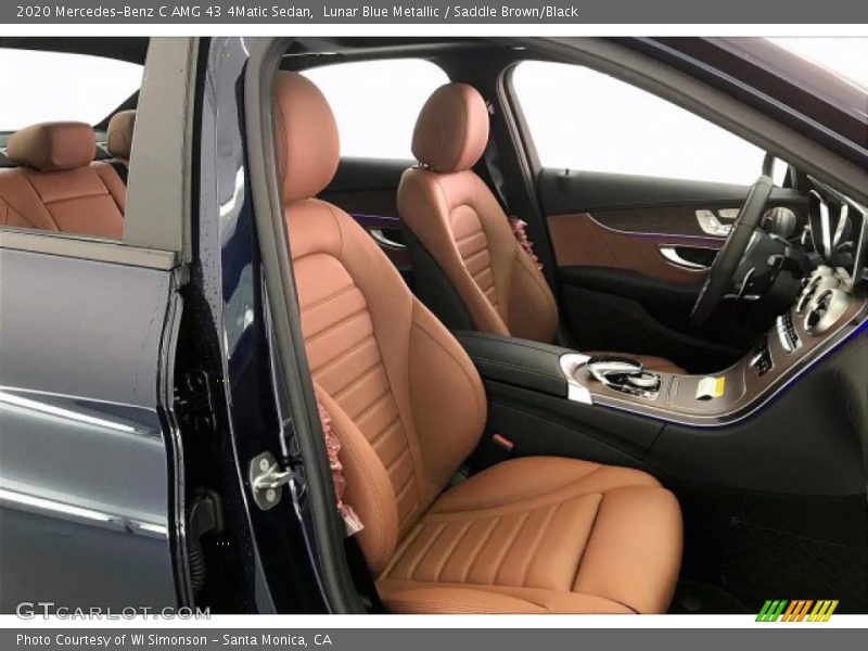  2020 C AMG 43 4Matic Sedan Saddle Brown/Black Interior