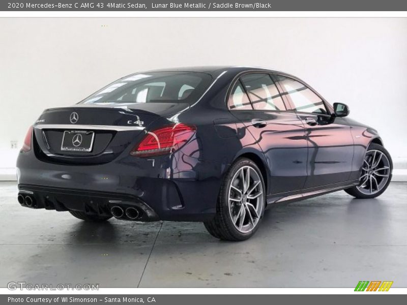  2020 C AMG 43 4Matic Sedan Lunar Blue Metallic