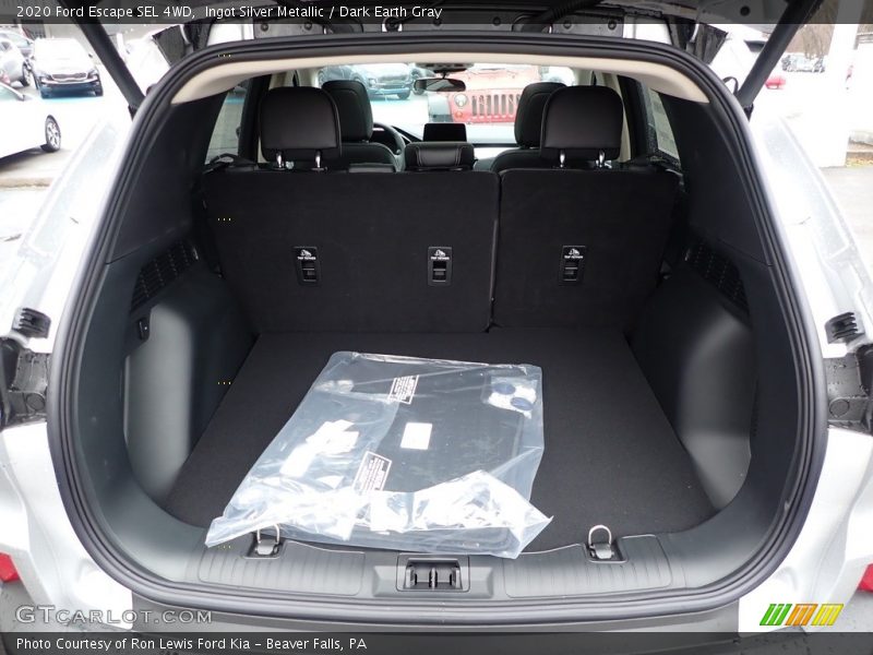 Ingot Silver Metallic / Dark Earth Gray 2020 Ford Escape SEL 4WD