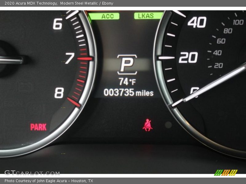 Modern Steel Metallic / Ebony 2020 Acura MDX Technology