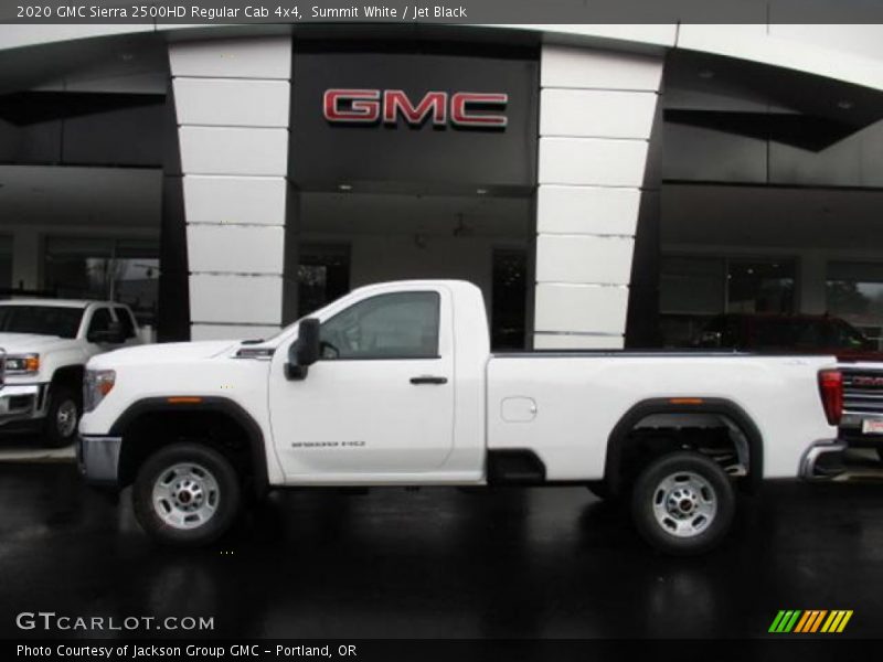 Summit White / Jet Black 2020 GMC Sierra 2500HD Regular Cab 4x4