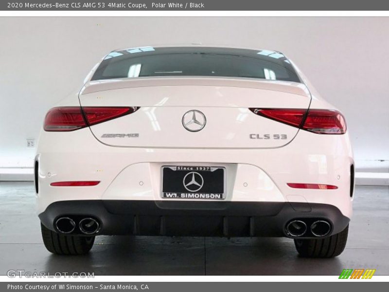 Polar White / Black 2020 Mercedes-Benz CLS AMG 53 4Matic Coupe