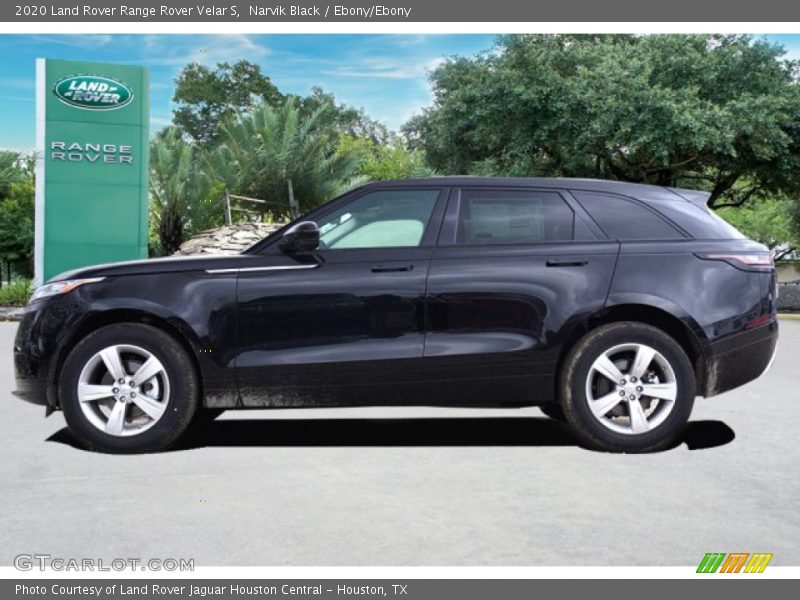 Narvik Black / Ebony/Ebony 2020 Land Rover Range Rover Velar S