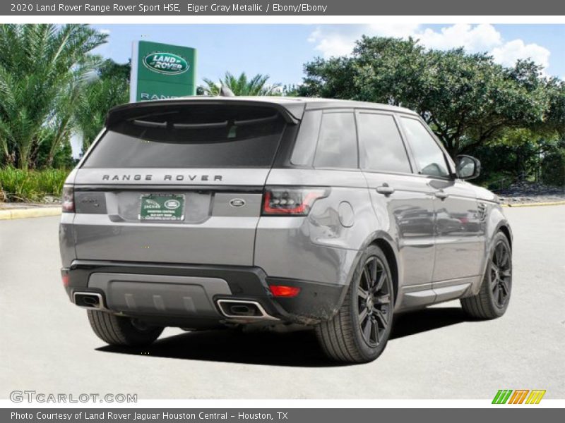 Eiger Gray Metallic / Ebony/Ebony 2020 Land Rover Range Rover Sport HSE