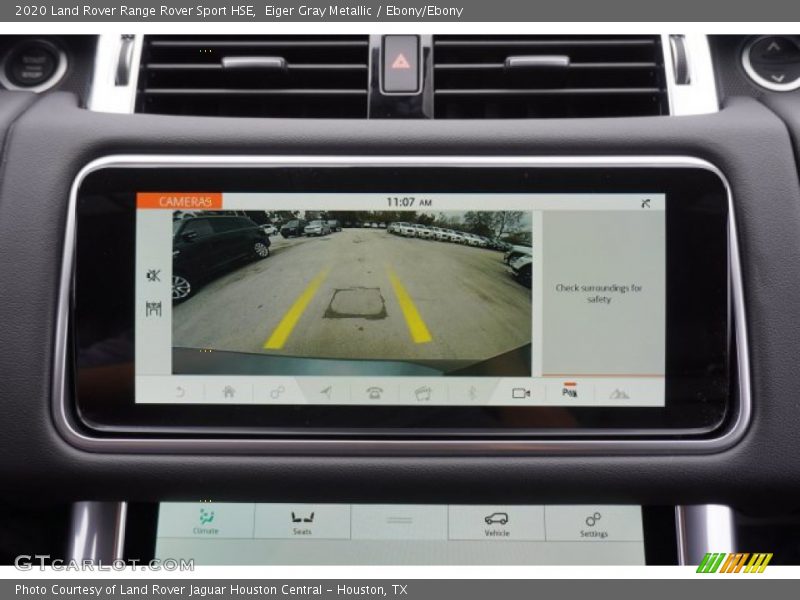 Eiger Gray Metallic / Ebony/Ebony 2020 Land Rover Range Rover Sport HSE