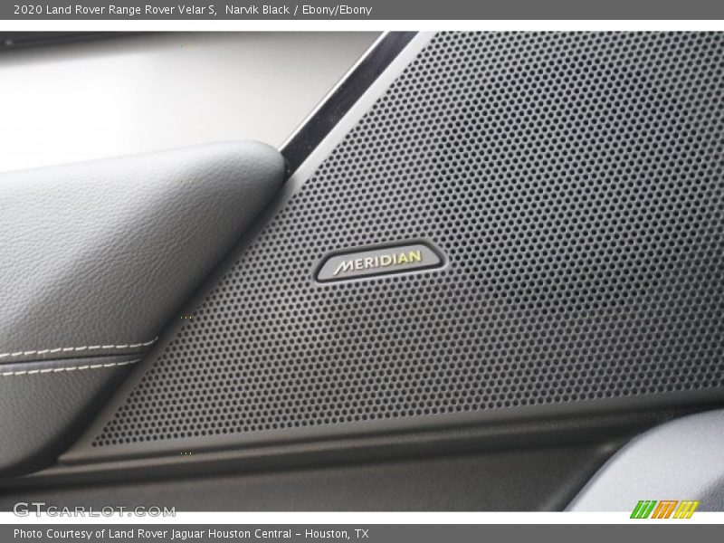 Narvik Black / Ebony/Ebony 2020 Land Rover Range Rover Velar S