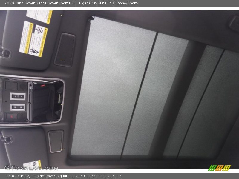 Eiger Gray Metallic / Ebony/Ebony 2020 Land Rover Range Rover Sport HSE