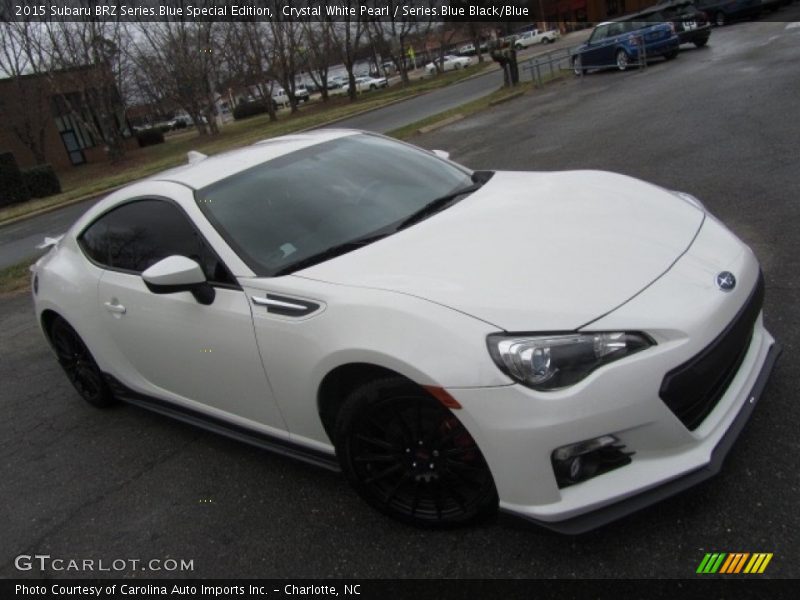 Crystal White Pearl / Series.Blue Black/Blue 2015 Subaru BRZ Series.Blue Special Edition