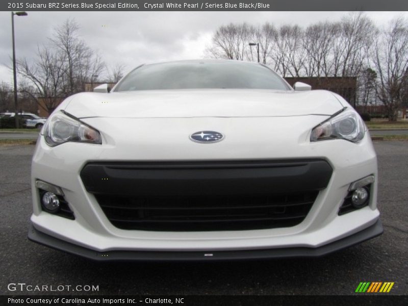 Crystal White Pearl / Series.Blue Black/Blue 2015 Subaru BRZ Series.Blue Special Edition