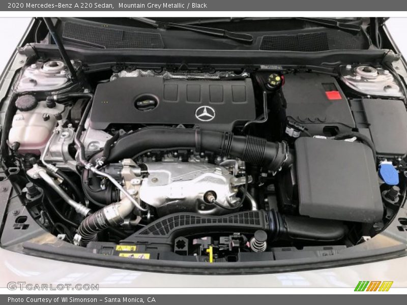 Mountain Grey Metallic / Black 2020 Mercedes-Benz A 220 Sedan