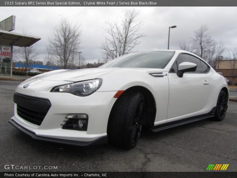 Crystal White Pearl / Series.Blue Black/Blue 2015 Subaru BRZ Series.Blue Special Edition