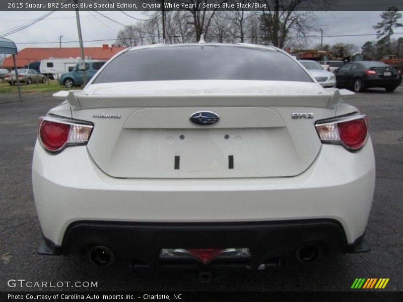 Crystal White Pearl / Series.Blue Black/Blue 2015 Subaru BRZ Series.Blue Special Edition