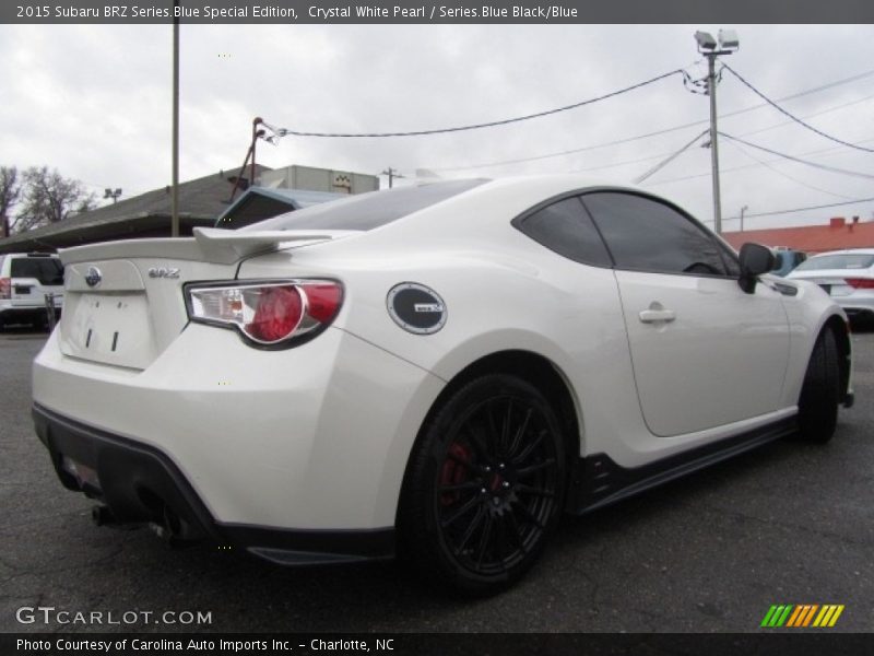 Crystal White Pearl / Series.Blue Black/Blue 2015 Subaru BRZ Series.Blue Special Edition