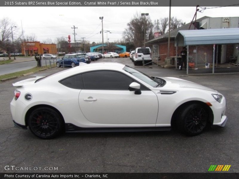 Crystal White Pearl / Series.Blue Black/Blue 2015 Subaru BRZ Series.Blue Special Edition