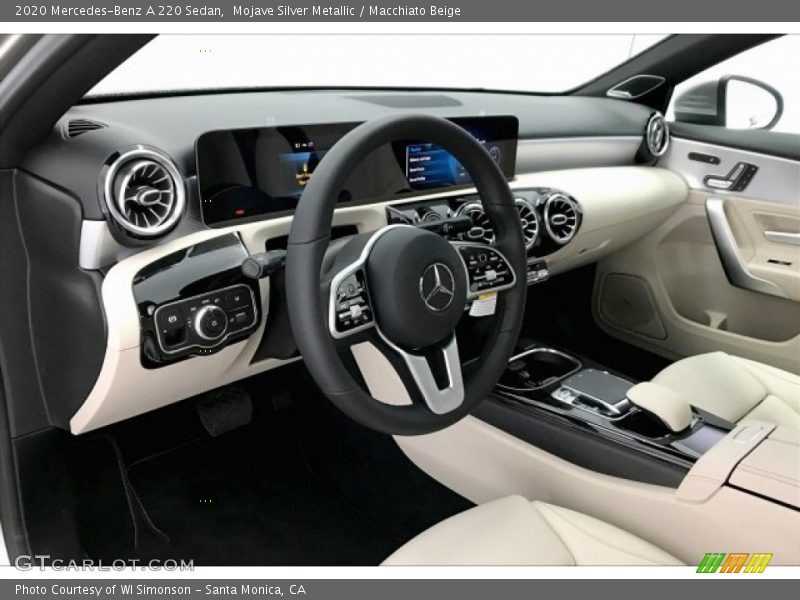 Mojave Silver Metallic / Macchiato Beige 2020 Mercedes-Benz A 220 Sedan