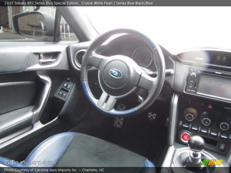 Crystal White Pearl / Series.Blue Black/Blue 2015 Subaru BRZ Series.Blue Special Edition