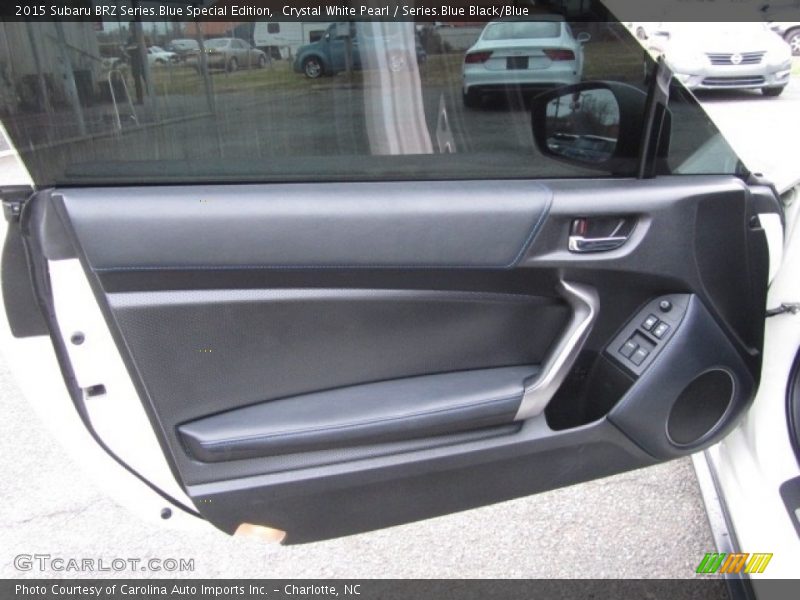 Crystal White Pearl / Series.Blue Black/Blue 2015 Subaru BRZ Series.Blue Special Edition