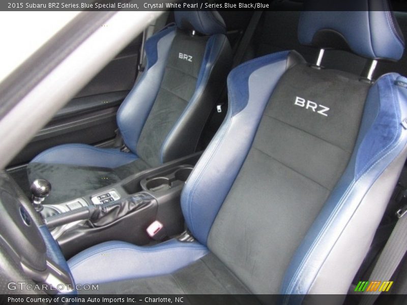 Crystal White Pearl / Series.Blue Black/Blue 2015 Subaru BRZ Series.Blue Special Edition