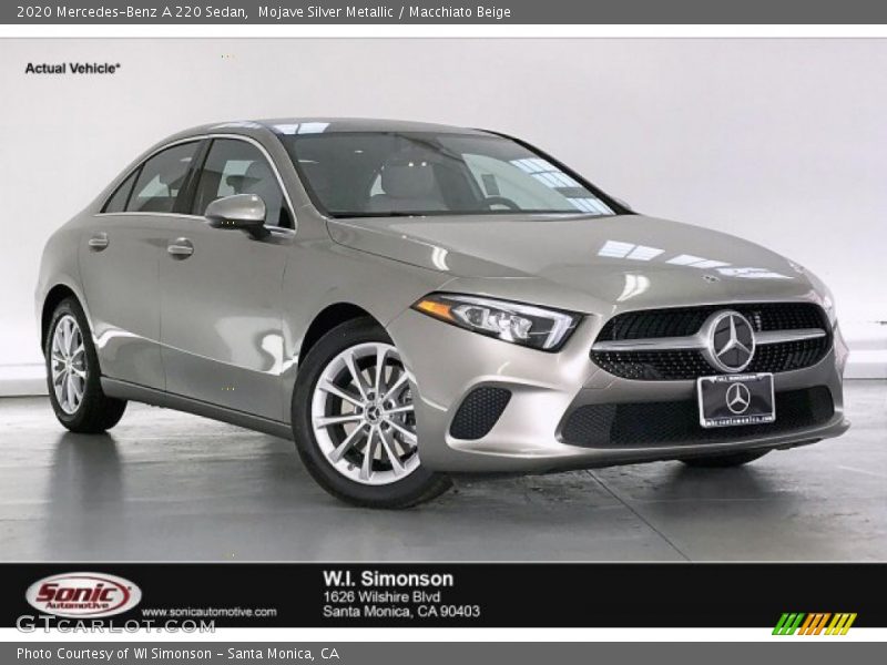 Mojave Silver Metallic / Macchiato Beige 2020 Mercedes-Benz A 220 Sedan