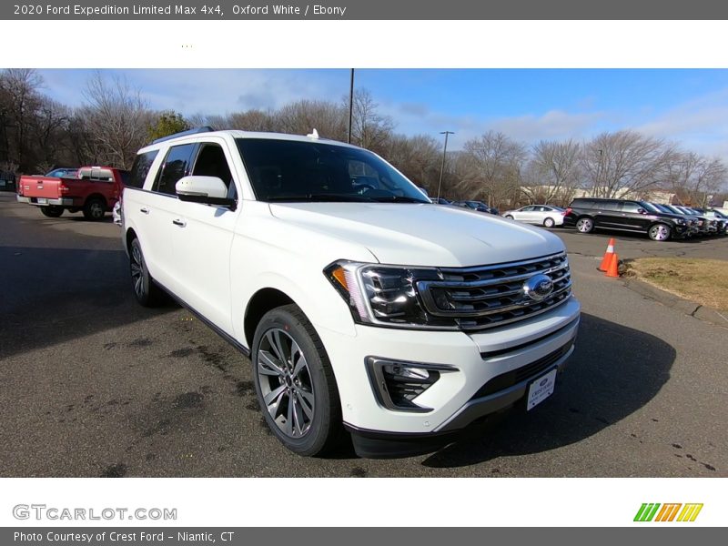 Oxford White / Ebony 2020 Ford Expedition Limited Max 4x4