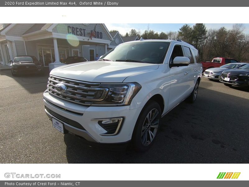 Oxford White / Ebony 2020 Ford Expedition Limited Max 4x4