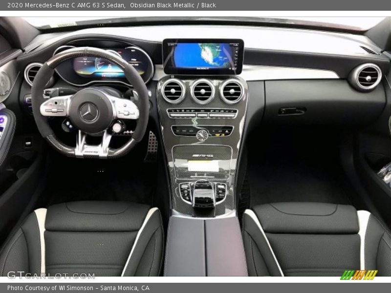 Dashboard of 2020 C AMG 63 S Sedan